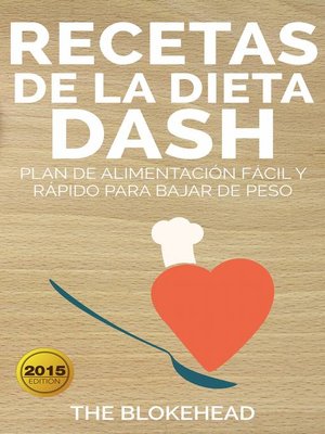 cover image of Recetas de la dieta Dash